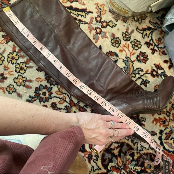 Miss sixty brown high leather boots size 37 - Picture 16 of 16